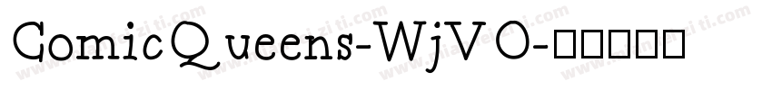 ComicQueens-WjVO字体转换