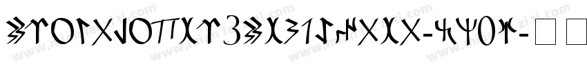 DroidLover3DExpanded-zw0G字体转换