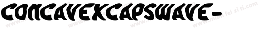 ConcavexCapsWave字体转换