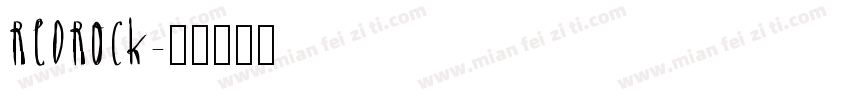 RedRock字体转换