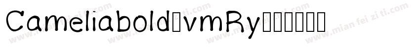 Cameliabold-vmRy字体转换