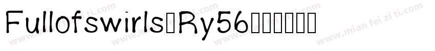 Fullofswirls-Ry56字体转换
