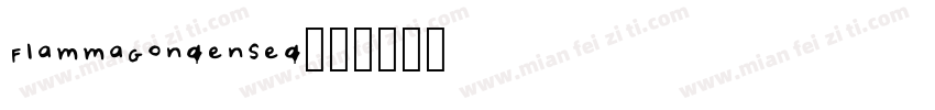 FlammaGondensed字体转换