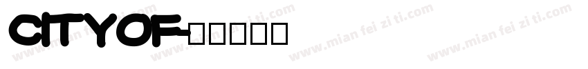 CITYOF字体转换