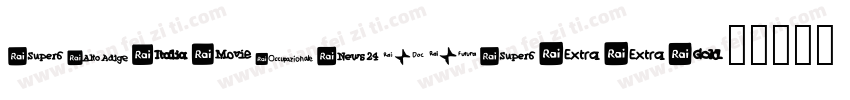 RaimondFREE字体转换