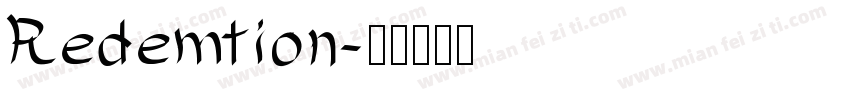 Redemtion字体转换