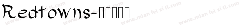 Redtowns字体转换