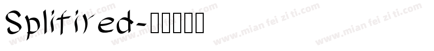 Splifired字体转换
