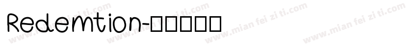 Redemtion字体转换