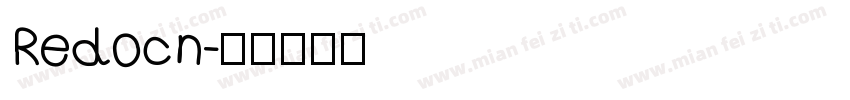 Redocn字体转换