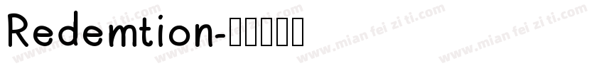 Redemtion字体转换