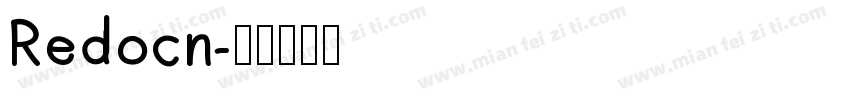 Redocn字体转换