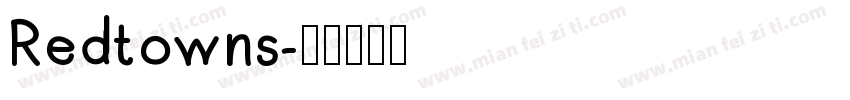 Redtowns字体转换