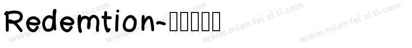 Redemtion字体转换
