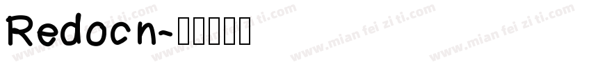 Redocn字体转换