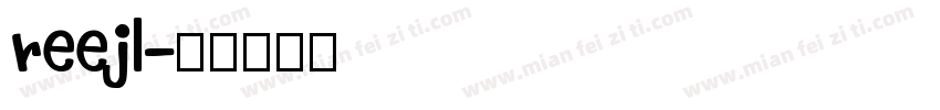 reejl字体转换