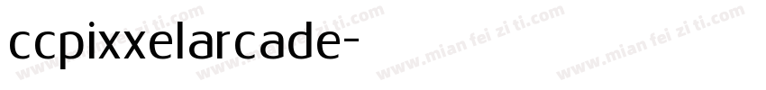 ccpixxelarcade字体转换