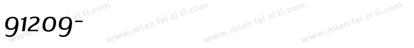 91209字体转换