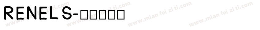 RENELS字体转换
