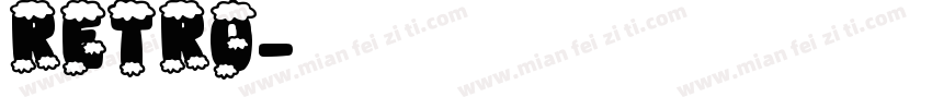 Retro字体转换