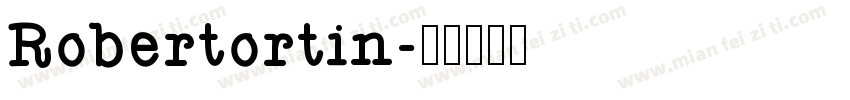 Robertortin字体转换