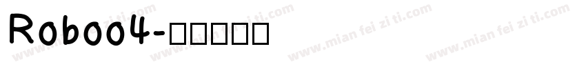 Roboo4字体转换