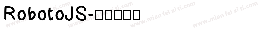 RobotoJS字体转换