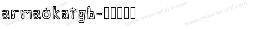 armaokaigb字体转换