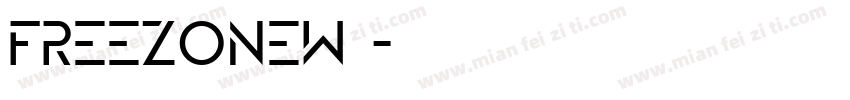 FreeZoneW05字体转换