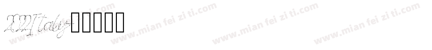 2022Italy字体转换