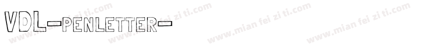 VDL-penletter字体转换