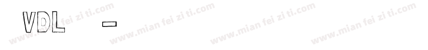 方正VDL千兆黑简字体转换