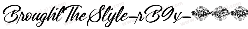 BroughtTheStyle-rB9x字体转换