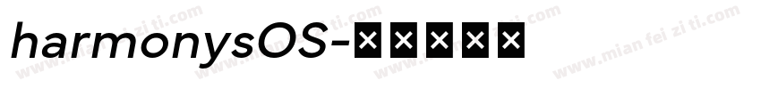 harmonysOS字体转换