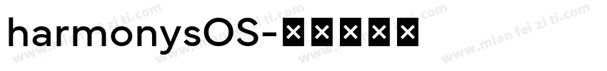harmonysOS字体转换
