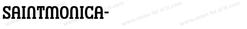 SaintMonica字体转换