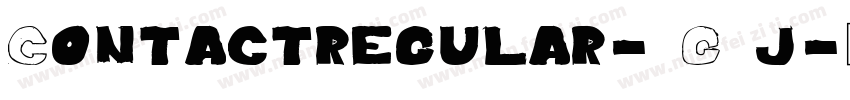 Contactregular-1G9j字体转换