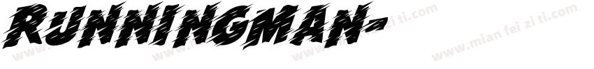 Runningman字体转换