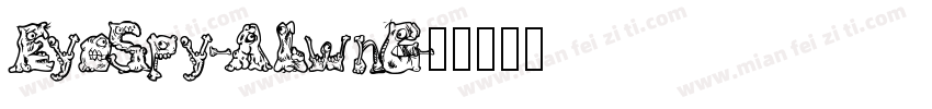 EyeSpy-ALwn6字体转换