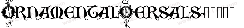 OrnamentalVersals字体转换