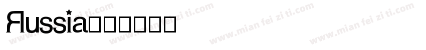 Russia字体转换
