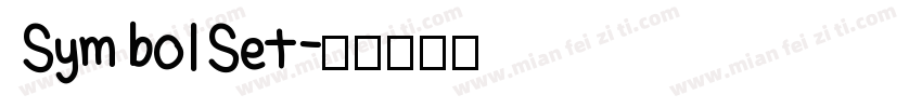 SymbolSet字体转换