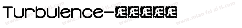 Turbulence字体转换