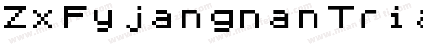 ZxFyjangnanTrial字体转换