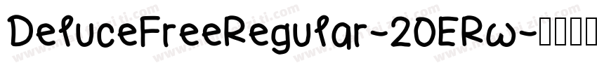 DeluceFreeRegular-2OERw字体转换