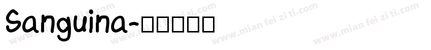 Sanguina字体转换