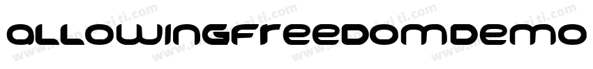 AllowingFreedomDemo字体字体转换