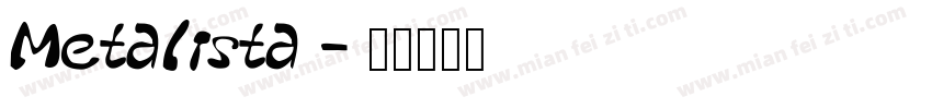 Metalista字体转换