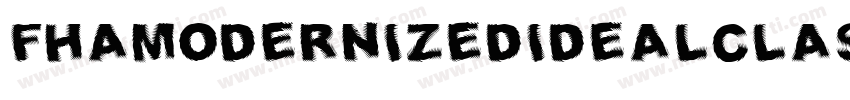 Fhamodernizedidealclassicnc-x9E5字体转换