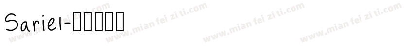 Sariel字体转换